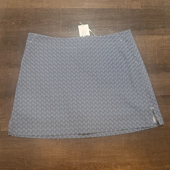Lady Hagen Essentials Printed Skort Navy Estate Size 16 - Picture 1 of 7